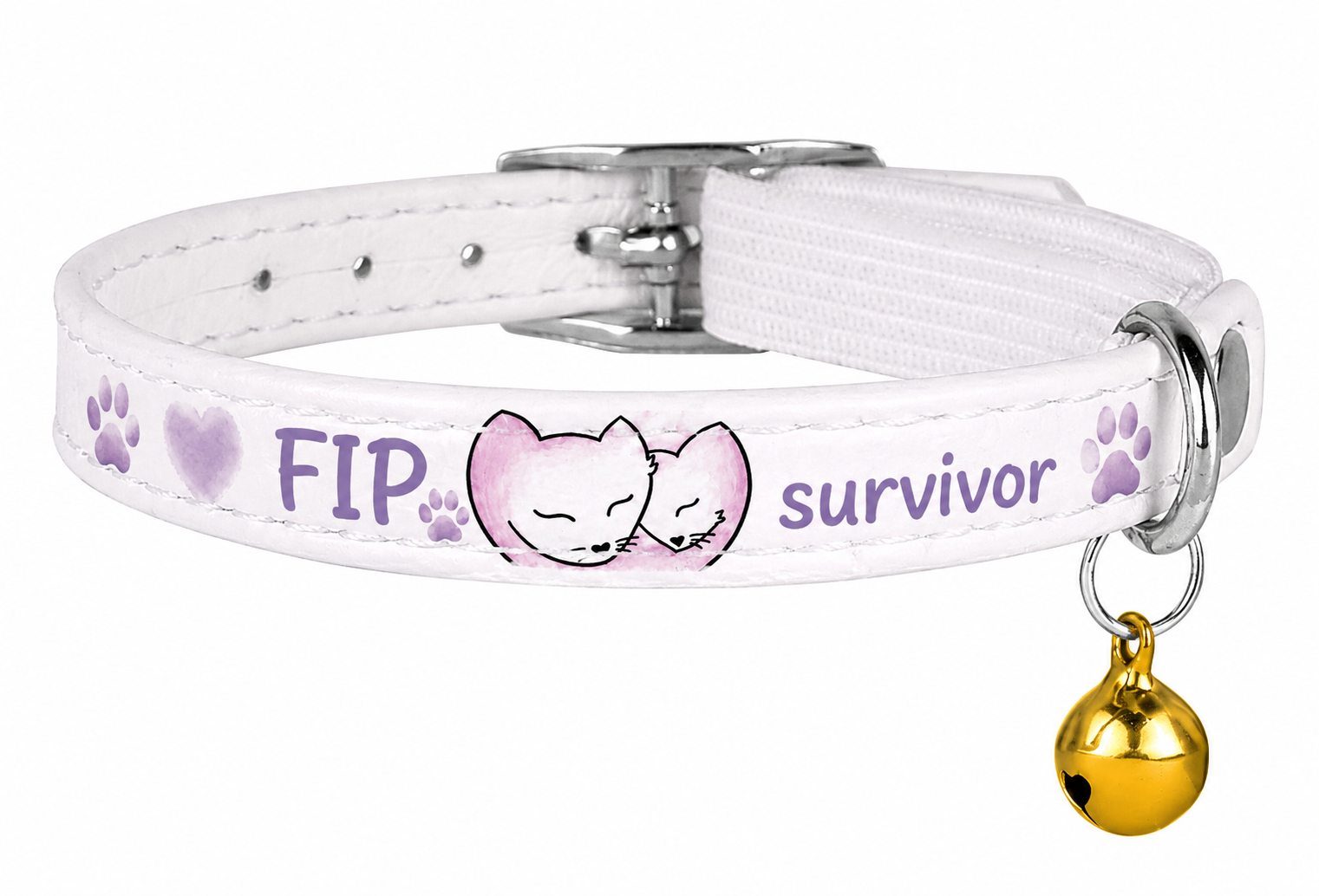 FIP Survivor cat collars