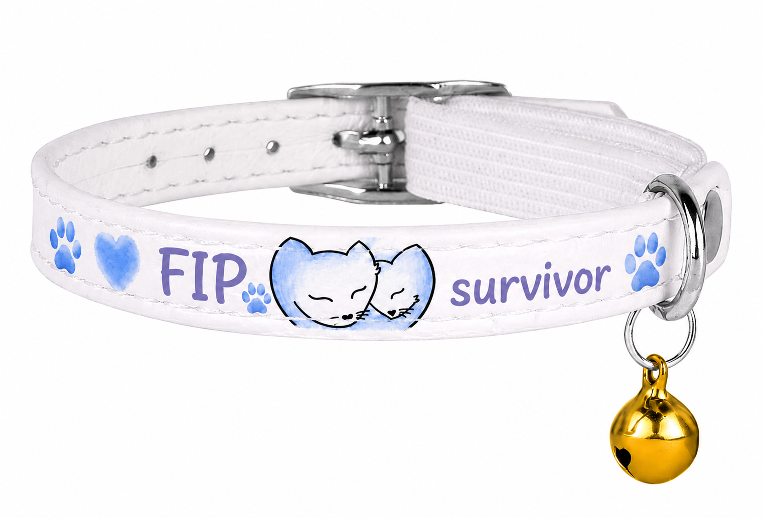 FIP Survivor cat collars